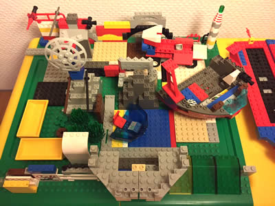 big lego construction at lillevang